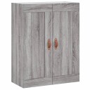  Veggskap grå sonoma 69,5x34x90 cm konstruert tre 8720845950118