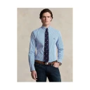 Polo Ralph Lauren Slim Fit Striped Stretch Poplin Shirt Blue L