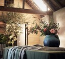 Lovely Linen linduk 145x380 cm Jeep Green