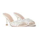 Stuart Weitzman Dame Sko Hvit 37 EU,