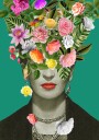Floral Frida Plakat / 30x40cm