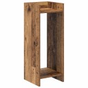 vidaXL Planteholder Gammelt tre 30 x 30 x 80 cm Konstruert tre