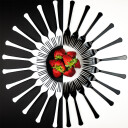 Strawberry Designs Plakat Plakat / 70x70cm
