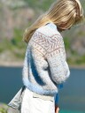 House Of Yarn IR 02-50a Hanami Genser Fnugg in Florence & Caness