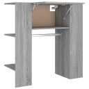 vidaXL Gangskap grå sonoma 97,5x37x99 cm konstruert tre