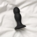 Sinful Jiggle Medium Svart Butt Plug     - Svart