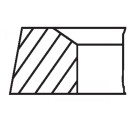MAHLE 001 36 N3 Stempelringsett