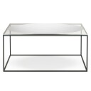 Decotique Observe Salongbord 89x89 cm Klart Glass / Speilglass