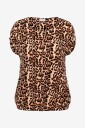 KAFFE Curve   Bluse kcVilana Ami Top SS   Natur