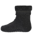 Go Baby Go Gobabygo Krabbesokker I Bomull, Dark Grey Melange