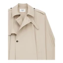 Saint Laurent Dame Frakker Beige S,