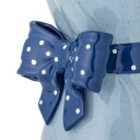 Bloomingville Belivia Vase   Blue   H28.5CM
