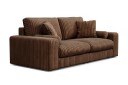 Arken Lyx 3 seter Dyp Sofa i Manchester   Mørkebrun