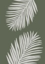 Serene Palm Leaves Plakat / 70x100