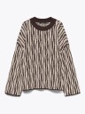 Vero Moda Josie Long Sleeve O Neck Long Pullover Brun S