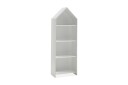 Garderobe Rudeklint 58 cm   Hvit|Svart