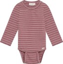 Minymo Body Ls Y/D Rib   NOSTALGIA ROSE   56