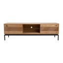 TV-bord HOME4YOU Cindy 180x40x55 cm MDF eik - lys eik