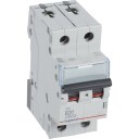 Legrand 5 stk TX³ MCB automatsikring B20 2P 2M 6/6kA