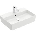 V&B Memento 2.0 Toppmontert servant 600x420 mm, 1 bl.h, m/o.l, Stone White
