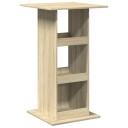  Barbord med oppbevaring sonoma eik 60x60x102 cm konstruert tre 8721158386182