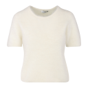 Abby Top Cream M Alpaca SS tee