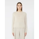 Max Mara Studio Dame Strikkevarer Beige L,