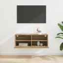  TV Veggskap Artisan Eik 80 x 30 x 30 cm Konstruert tre