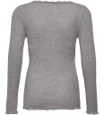 Rosemunde Kids Rkbalta Modal Ls Lace T-Shirt Grey 164