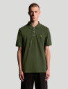 Lyle & Scott Plain Polo Shirt - Green - XS