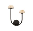 Pedra 15" vägglampa höger brons