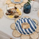 Seasons Summer Collection Asjett 21cm Blå Striper