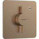 Hansgrohe DuoTurn Q dusjbatteri, bronse