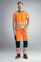 Snickers Workwear 6243 AllroundWork Arbeidsbukse varsel, oransje/svart Varsel, Oransje/Svart, Klær