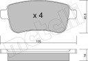 METELLI 22 0818 0 Bremseklosser