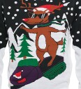 Jule Sweaters Genser   Scoodoolf   Mørkegrønn   Jule Sweater   3 4 år 98 104   Genser