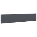 vidaXL Plenkanter 30 stk antrasitt 20x103 cm kaldvalset stål
