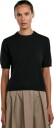 Stenströms Janet short sleeve knit XS sort dame