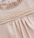 Minymo Body I/e Røykgrå 62 Langermet Body Beige