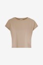 Aim'n Treningstopp Soft Basic Roll Sleeve Top Brun