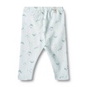 Wheat Jersey Pants Silas Light Blue Whales (92 / 2 år)