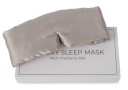 doozie Luxury Sleep Mask Pearl Grey