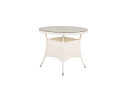 Venture Home Volta hagebord Ø90cm hvit. 1723501-01-0 1566815-01-0