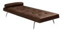 Troels Denmark Harvey Daybed - Mørk brun skinn   Unoliving