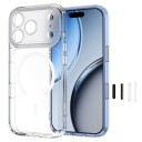 Tech-Protect MagPeak MagSafe CC-etui til iPhone 18/17 Pro Max - Gjennomsiktig