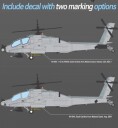 Academy AH-64A South Carolina Helikopter Byggesett 1:35