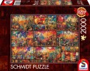 Schmidt Spiele Puslespill 2000 Brikker Nyt Avslappende Tid Med Bøker Og Vin