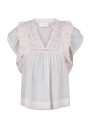 Neo Noir Jayla S Voile Top Light pink
