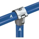 5/4"" kort delt T-stykke KEE CLAMP