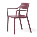 Nardi Cassia stol med armlener Borgogna